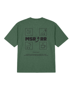 Olive Drab Drop Shoulder Tee