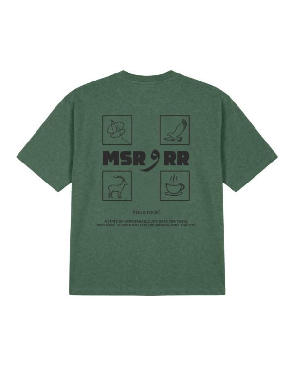 Olive Drab Drop Shoulder Tee