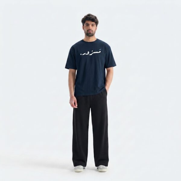 Midnight Navy Oversized Tee